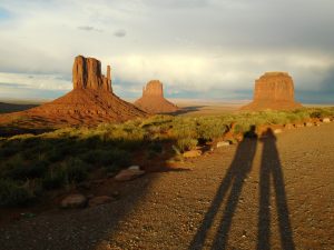 Monument Valley Schatten
